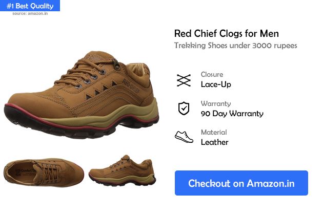 Red Chief Clogs for Men | Best Indian Treks Recommended Trekking and hiking shoes for men 