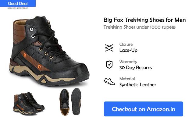 trekking shoes under 1000