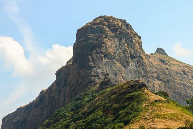 Only way to go to the Harihar Fort, Nashik